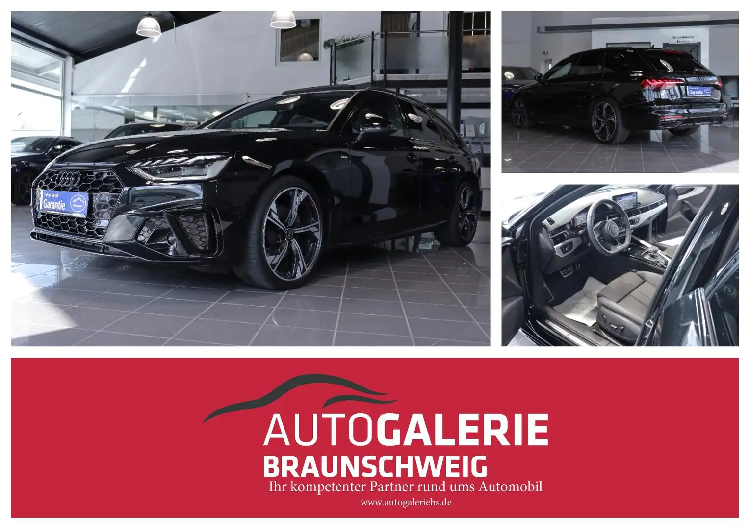 Audi A4 Avant 2.0 TFSI S-LINE BLACK competition edit. Schwarz - 1