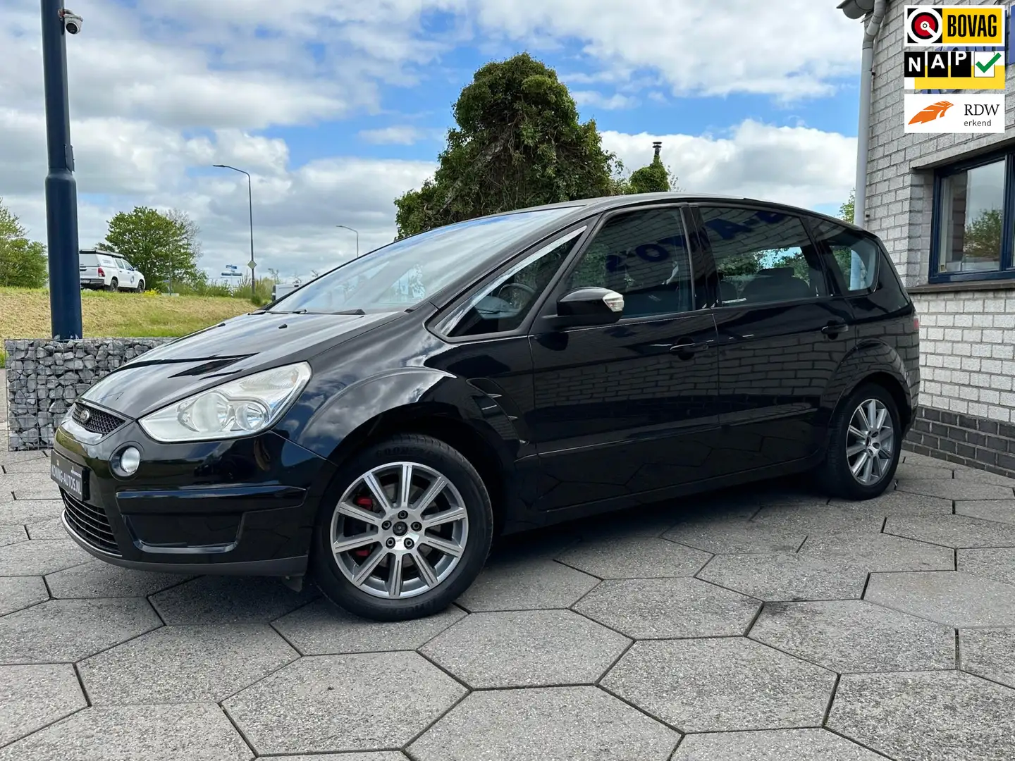 Ford S-Max 2.0-16V|7Persoons|Clima|Nwe APK|CruiseControl|Trek Zwart - 1