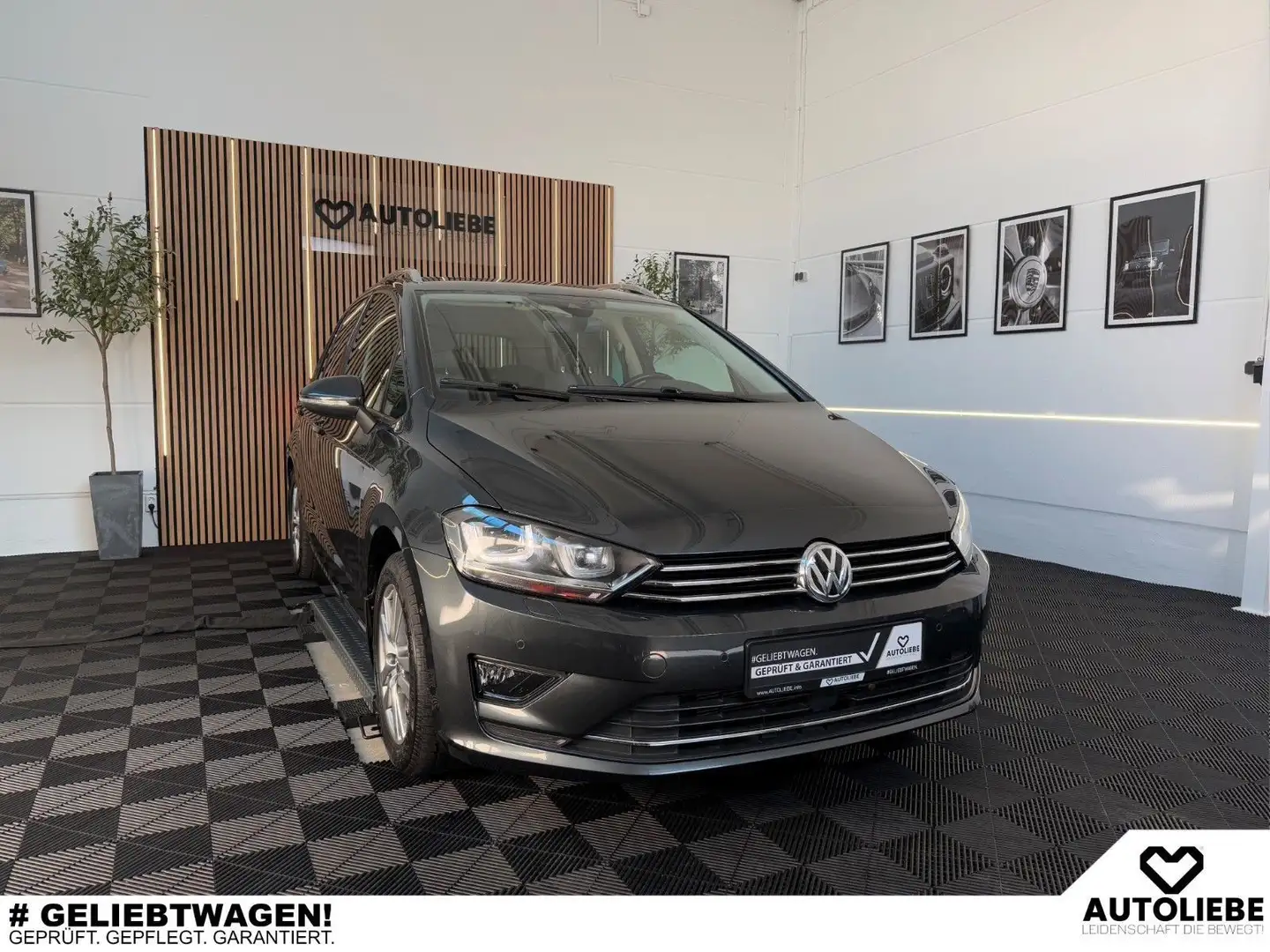 Volkswagen Golf Sportsvan 1.4 TSI Allstar DSG*AHK*RFK*1HAND Gris - 1
