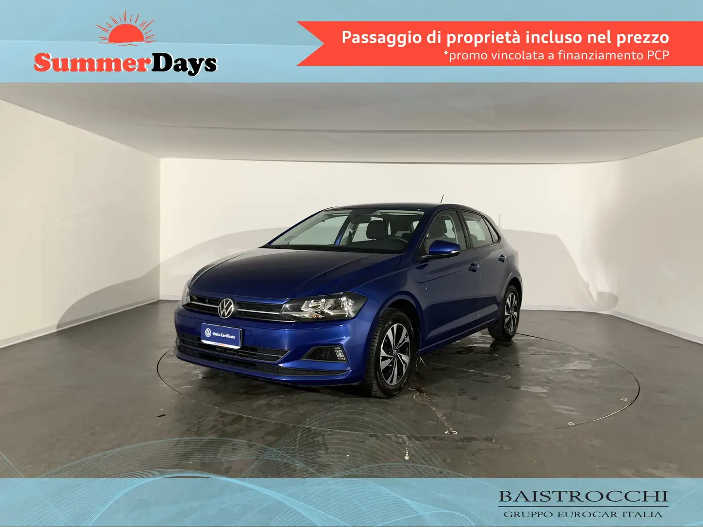 Volkswagen Polo 5p 1.0 evo comfortline 80cv Blu/Azzurro - 1