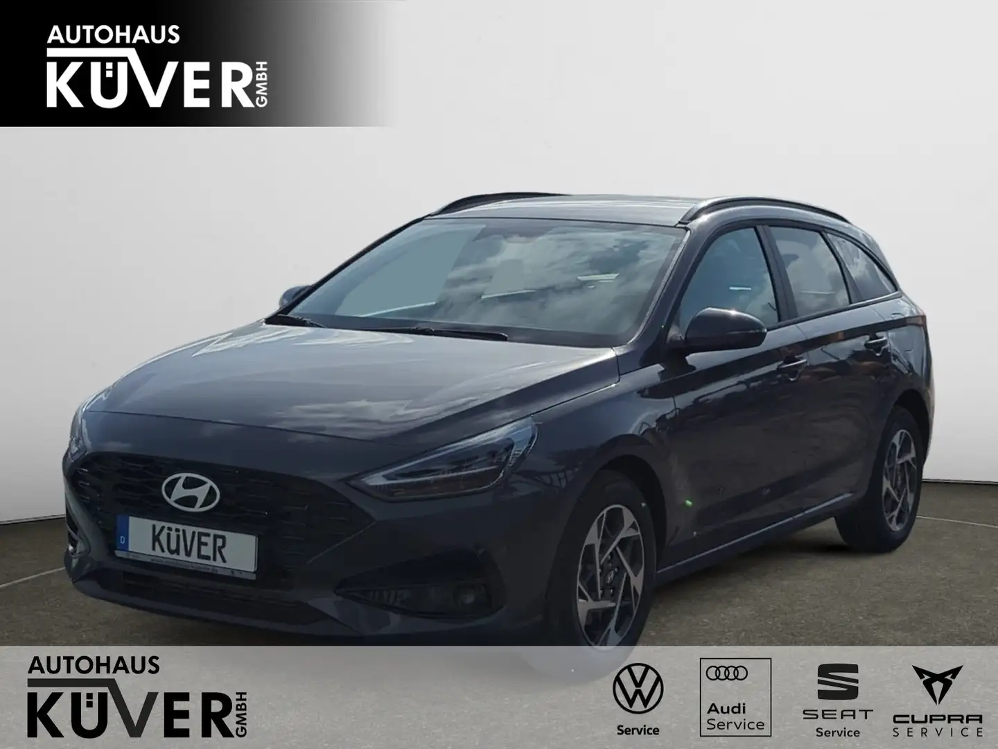 Hyundai i30 Family Kombi 1.5 T-GDi Navi+GRA+Shzg+PDC+16 Grau - 1