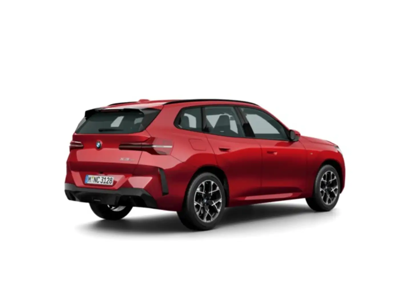 BMW X3 xDrive 20dA Rojo - 2