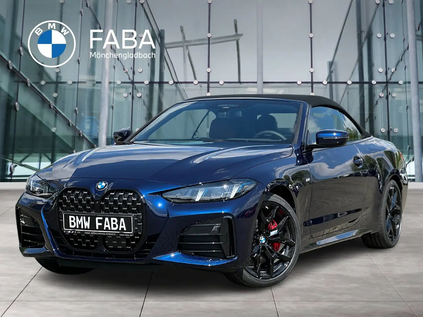 BMW 430 i xDrive Cabrio M Sportpaket HK HiFi DAB LED Blau - 1