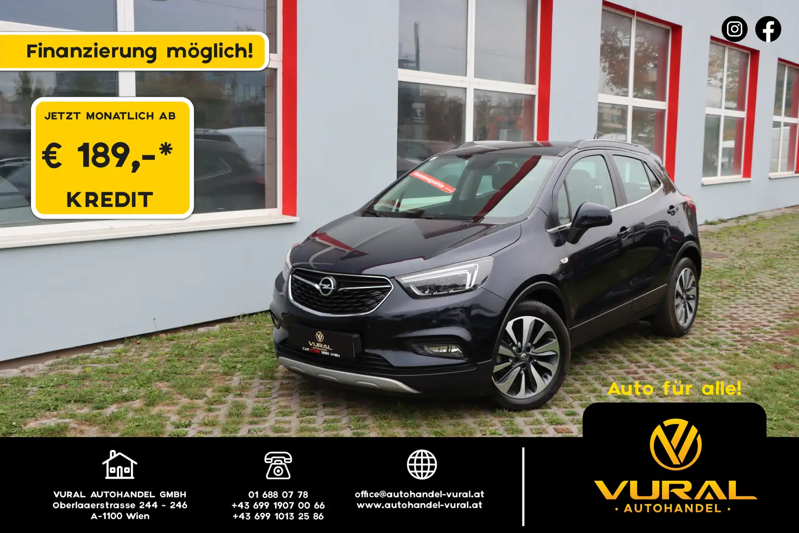 Opel Mokka X Design | Rückfahrkamera | Navigation | LED | Blauw - 1