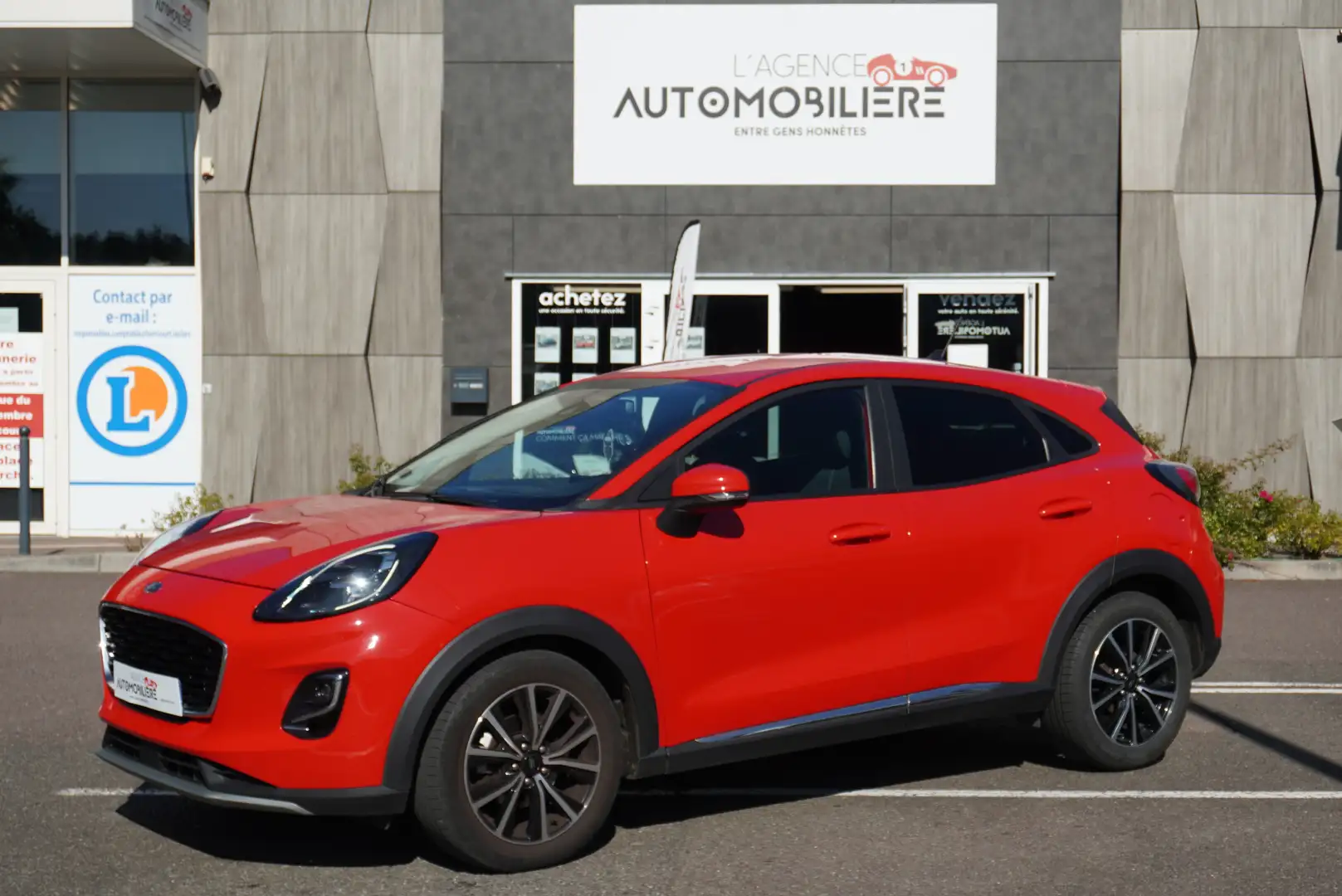 Ford Puma II 1.0 i Ecoboost mHEV 125 ch Rouge - 1