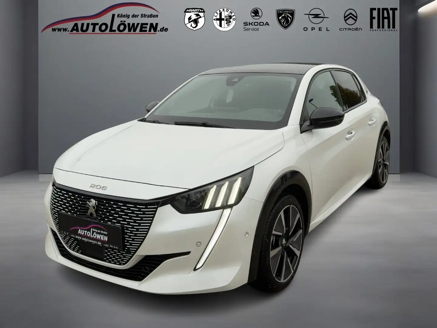 Peugeot e-208 (e-) 136 GT Pack Blanc - 1