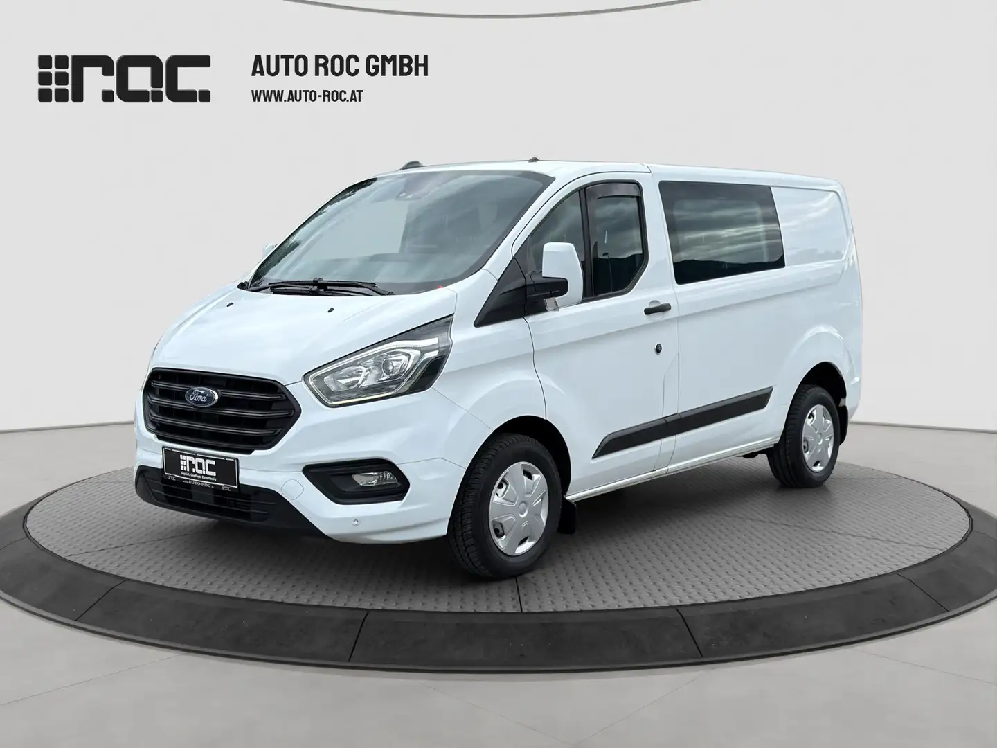 Ford Transit Custom 2.0 TDCi 300 L1H1 DoKa Trend AHK/Kamera/Assistenz Weiß - 1