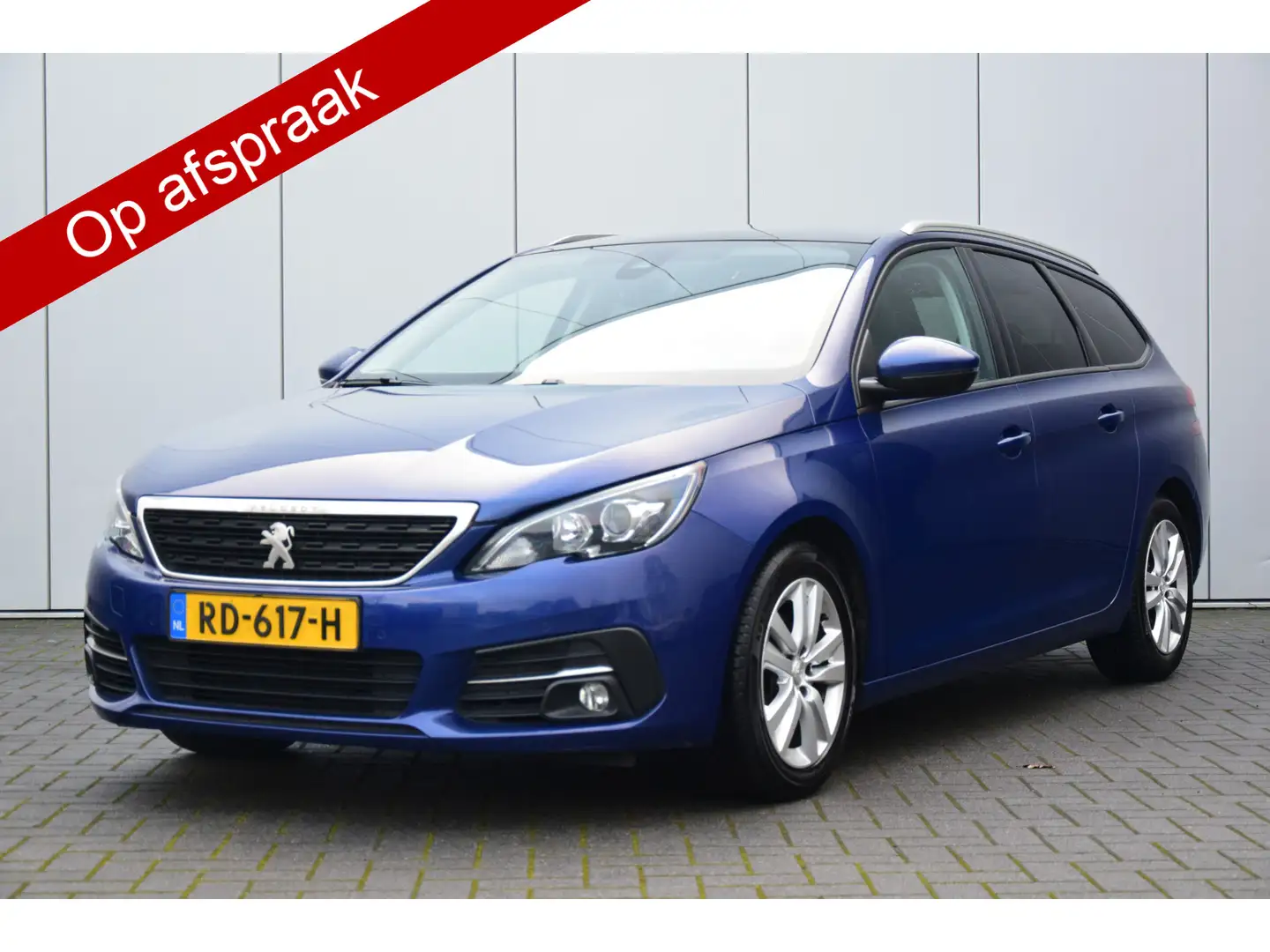Peugeot 308 SW 1.6 BlueHDI Blue Lease Pano/dak Navi Ecc Cruise Blau - 1