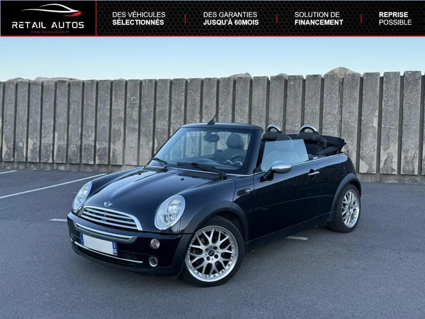 MINI Cooper Cabrio Cooper 115ch- BV CVT Negru - 2