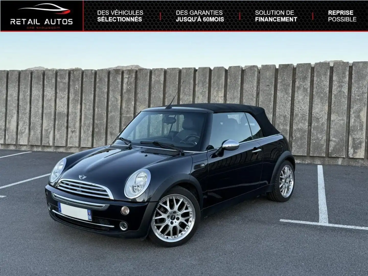 MINI Cooper Cabrio Cooper 115ch- BV CVT Negru - 1