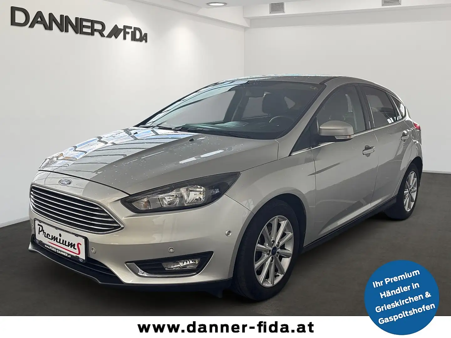 Ford Focus 95PS 1,5 TDCi Titanium Argent - 1