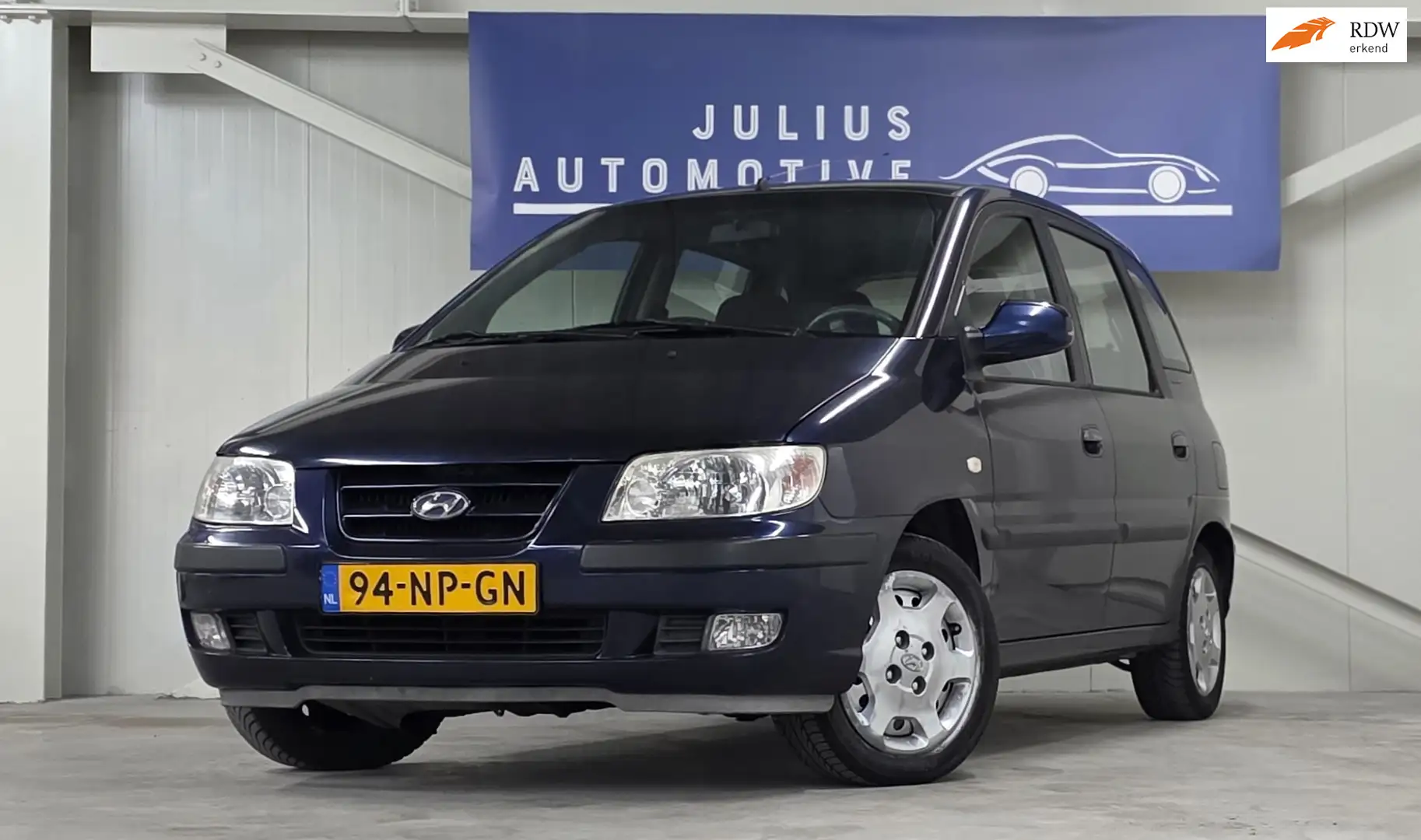 Hyundai Matrix 1.8i GLS Airco Automaat Nieuwe APK! Blauw - 1