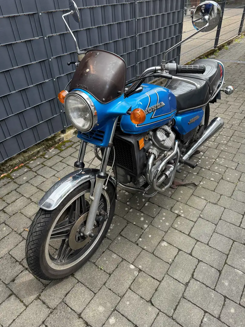 Honda CX 500 Bleu - 1