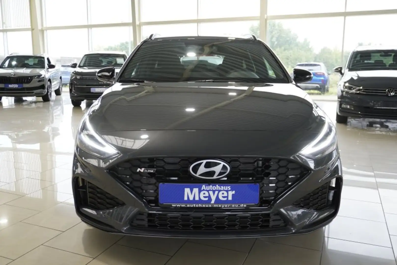 Hyundai i30 Kombi N-Line 1.5 T-GDI 7DCT Voll-LED/Navi/Winterp. siva - 2