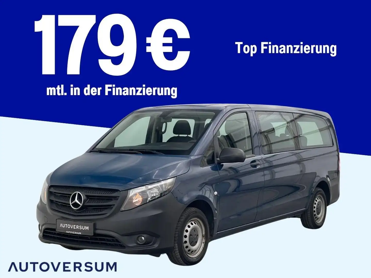 Mercedes-Benz Vito 114 CDI Pro *TEMP*KLIMA*NAVI* Blau - 1