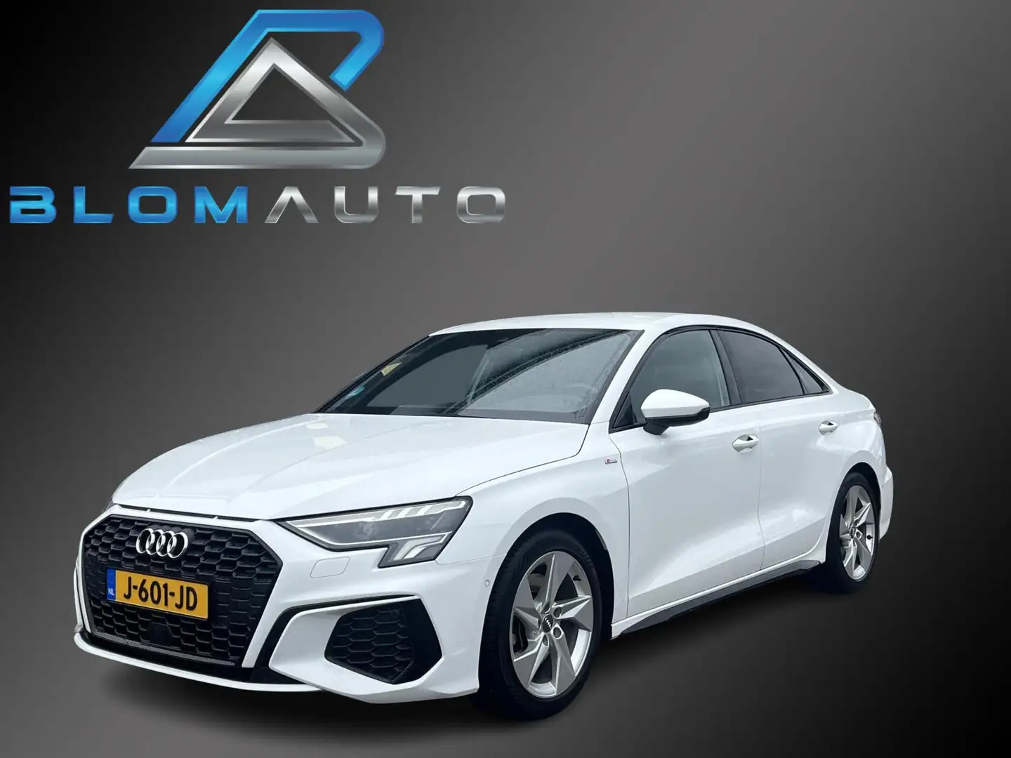 Audi A3 Limousine 1.5 TFSI S-LINE ACC+LED+TREKH+LEDER+1E E Blanc - 1