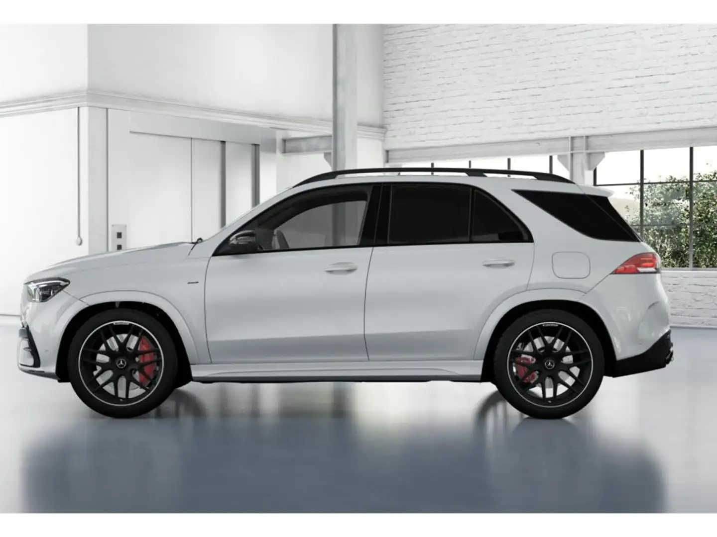 Mercedes-Benz GLE 53 AMG HYBRID 4MATIC+ MBUX Burm MBeam Weiß - 2