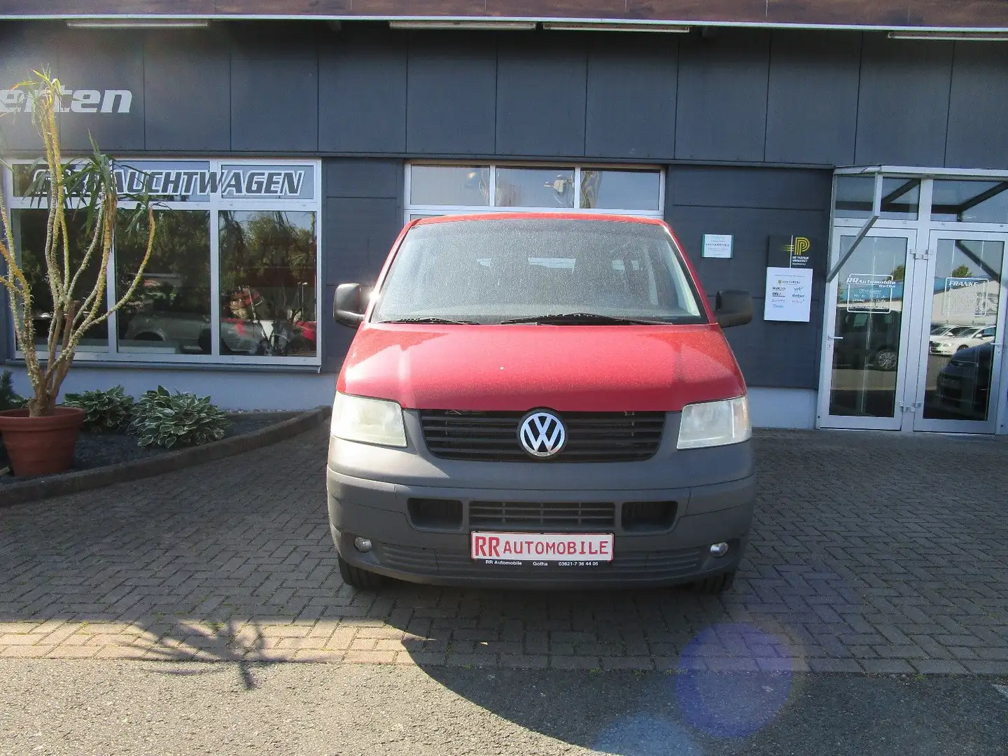 Volkswagen T5 Transporter Kombi Lang 9 Sitze Rot - 2