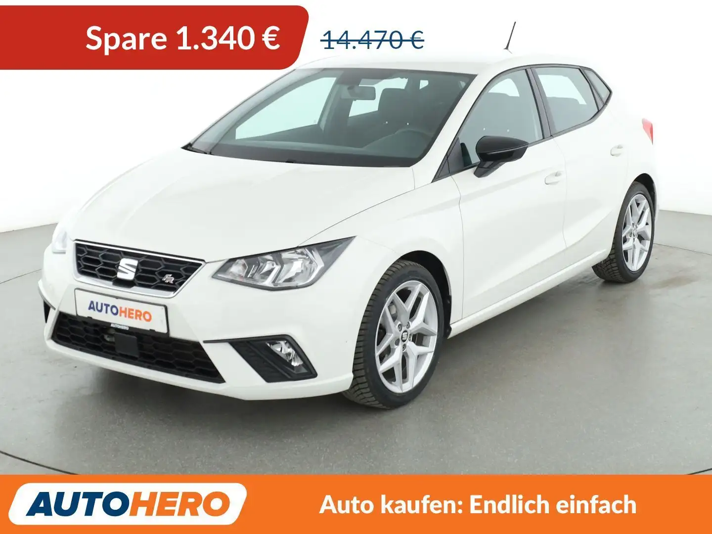 SEAT Ibiza 1.0 TSI FR*TEMPO*PDC*SHZ*KLIMA*GARANTIE* Weiß - 1