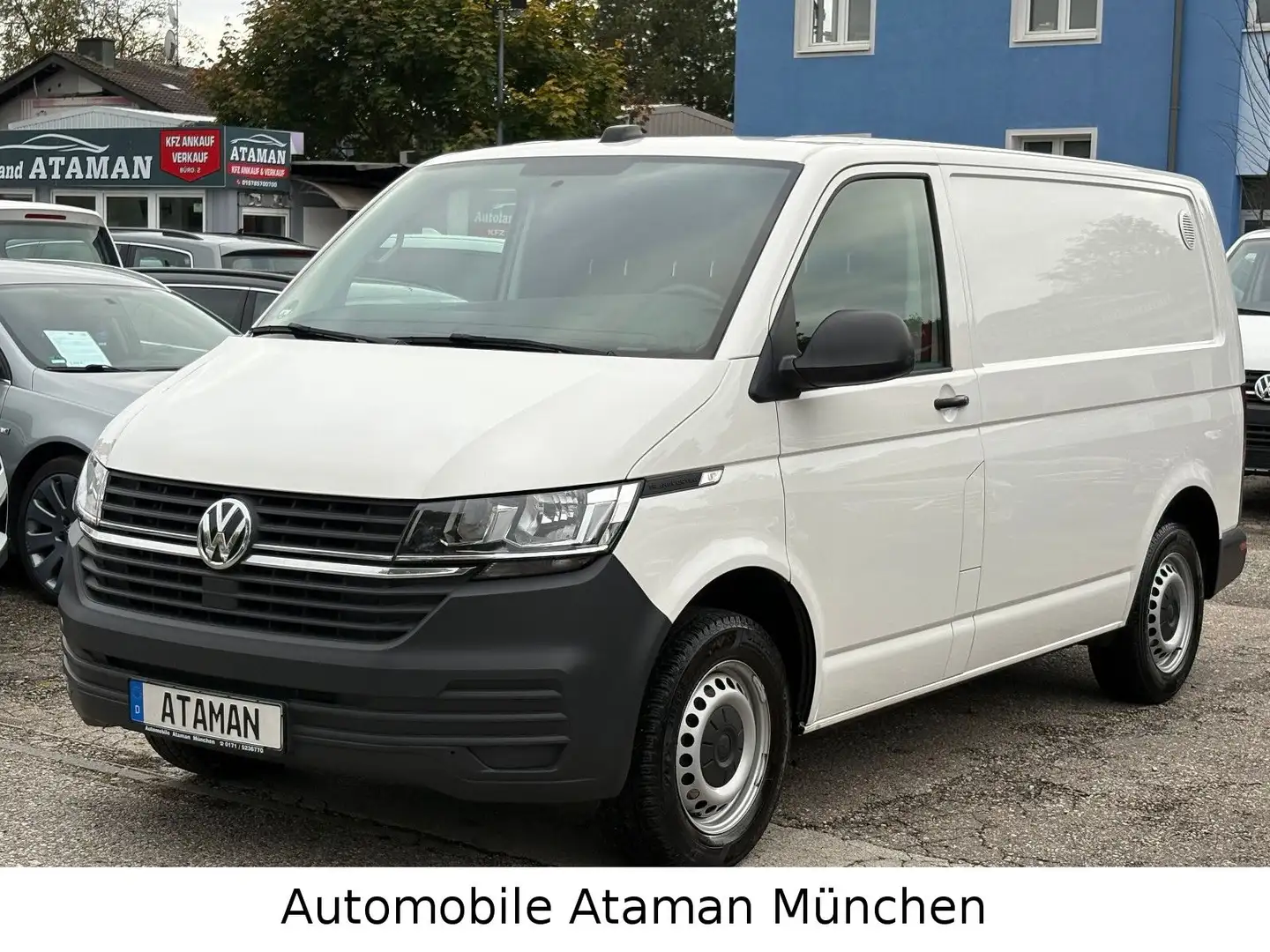 Volkswagen T6 Transporter T6.1 2.0 TDI Transporter / Klima / 150PS / AHK Weiß - 2