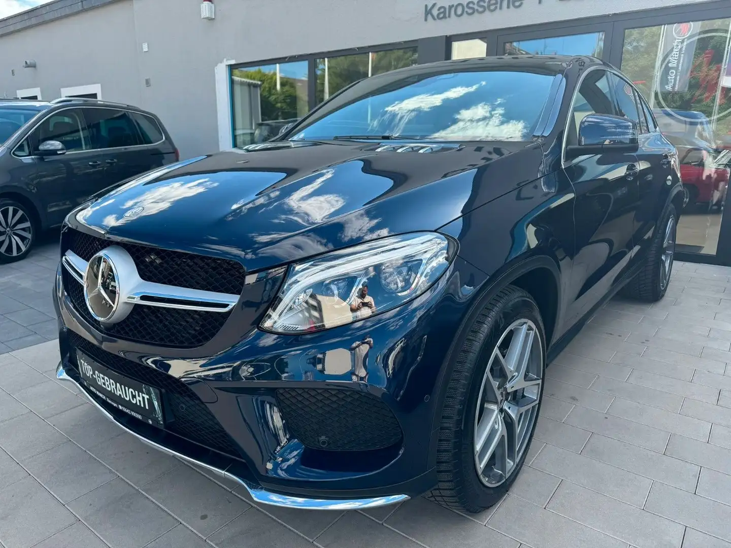 Mercedes-Benz GLE 350 d Coupe AMG-Line*Junge Sterne 07/26* Blauw - 1