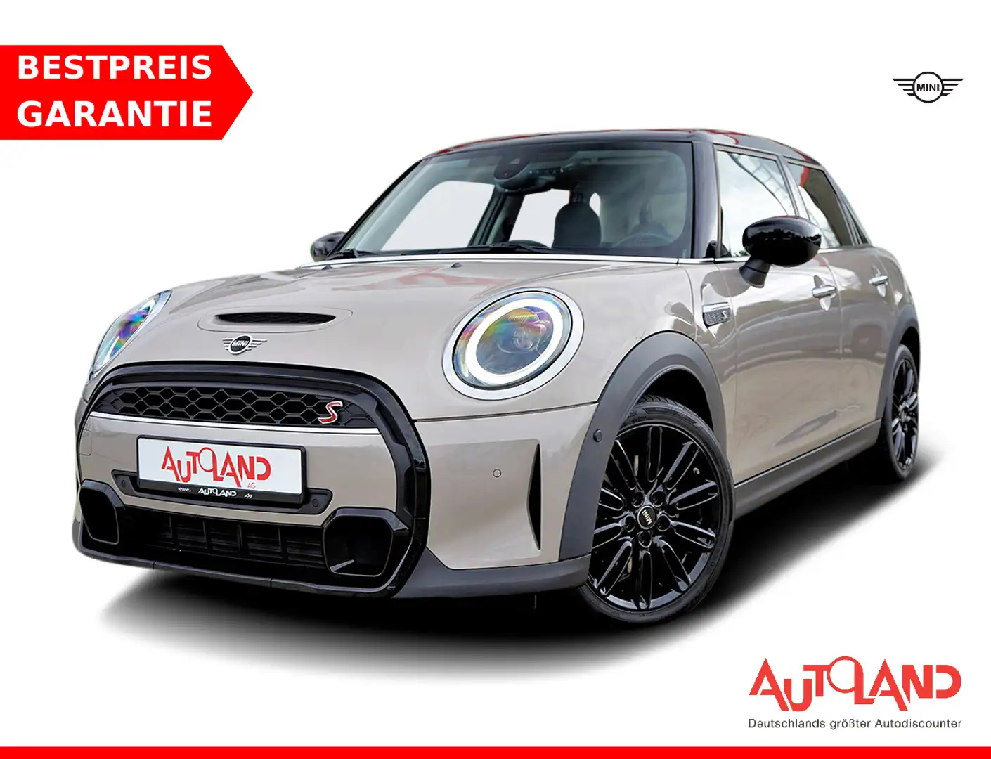 MINI Cooper S Classic Trim LED Navi Virtual Cockpit Gris - 1