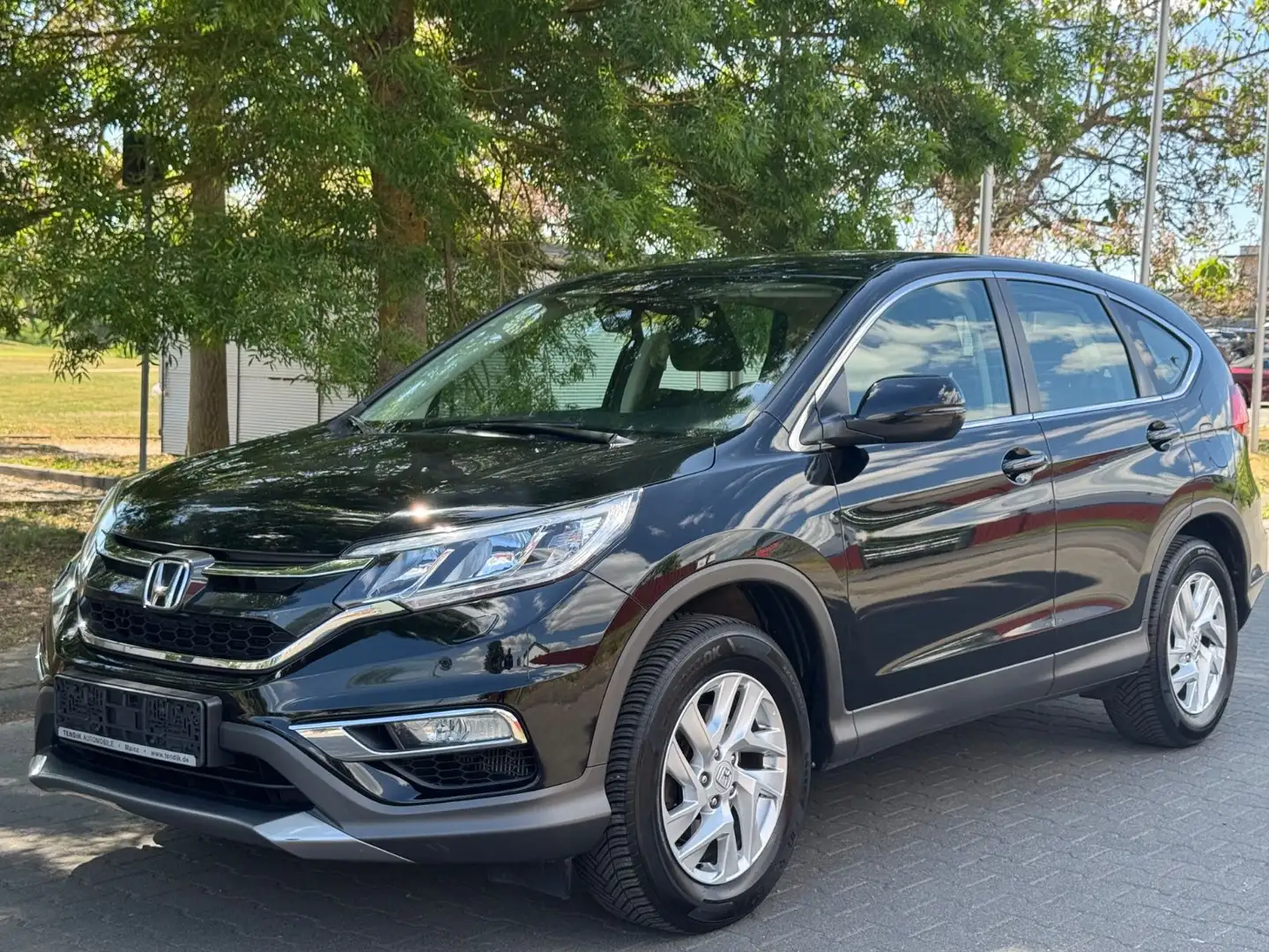 Honda CR-V Elegance 4WD XENON*AHK*KAMERA*NAVI*1.HAND Černá - 1