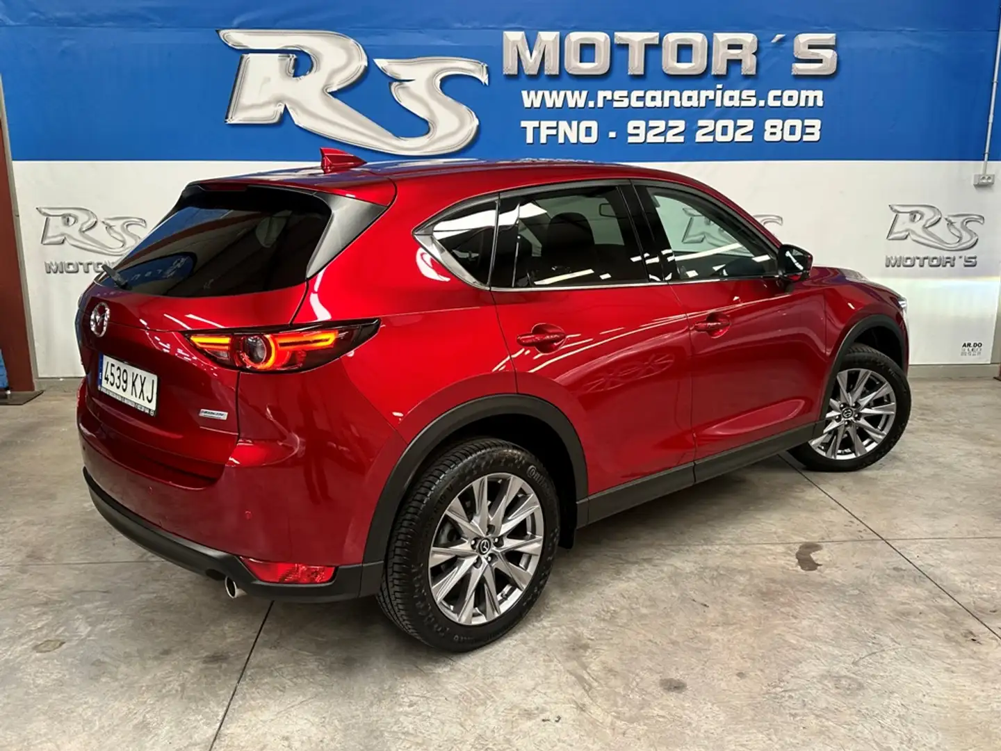 Mazda CX-5 2.5 Zenith Cruise+Roof+Black Leather 4WD Aut. 143k Rouge - 2