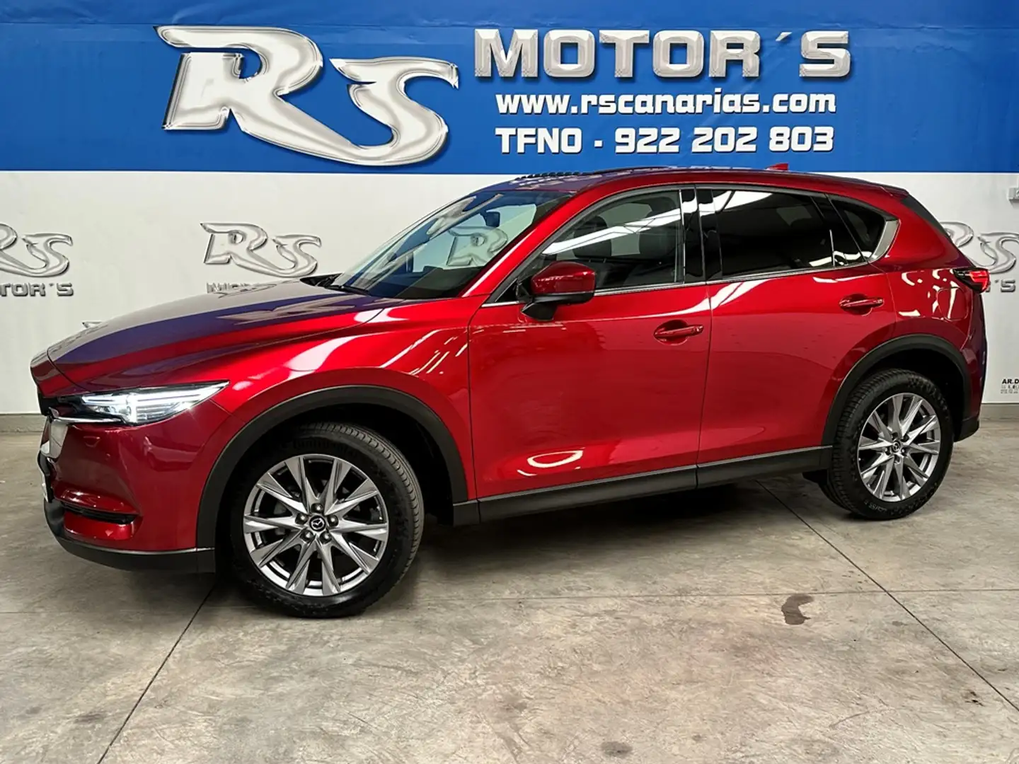 Mazda CX-5 2.5 Zenith Cruise+Roof+Black Leather 4WD Aut. 143k Rouge - 1