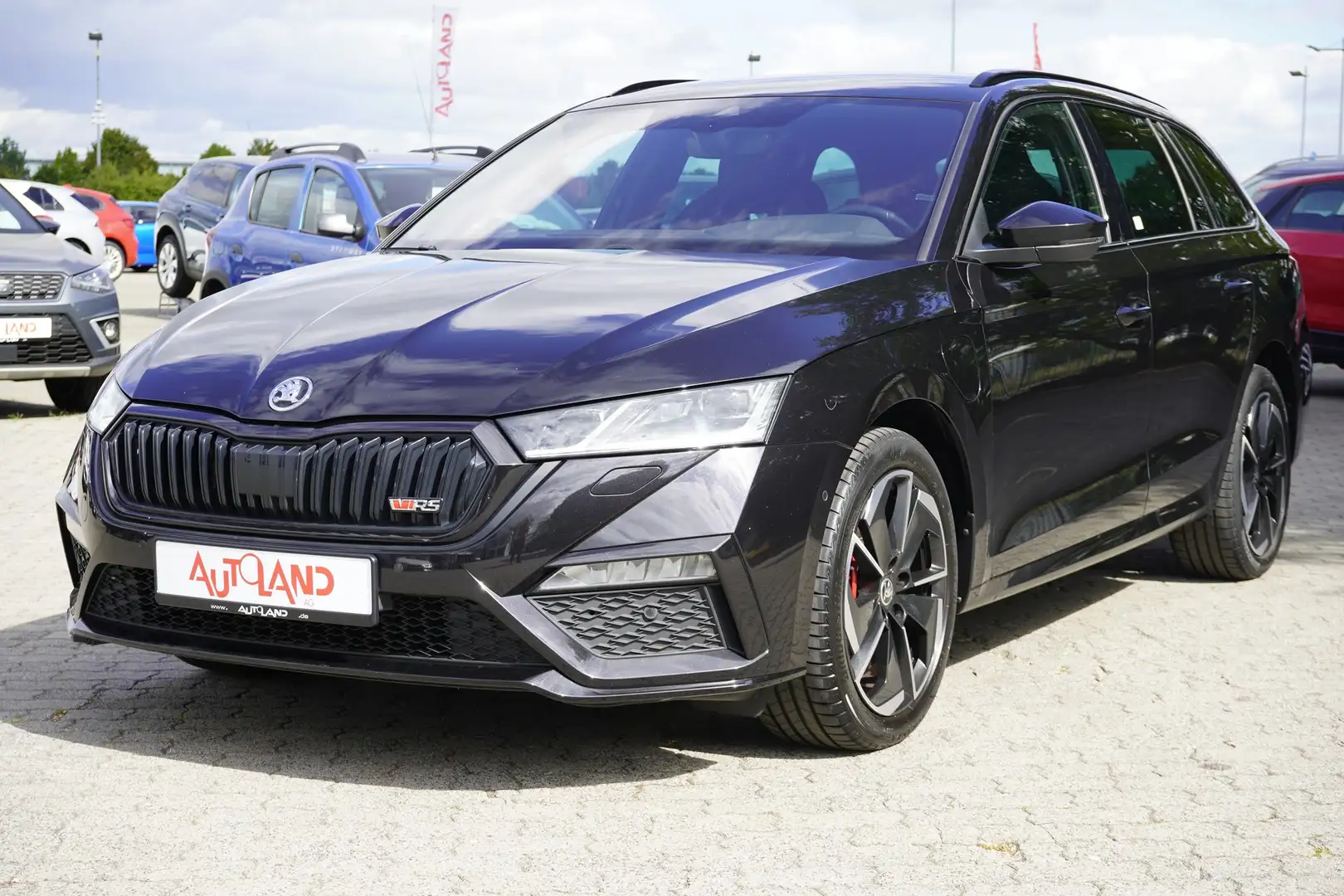 Skoda Octavia Combi RS iV DSG LED Head-Up Navi Kamera Schwarz - 2