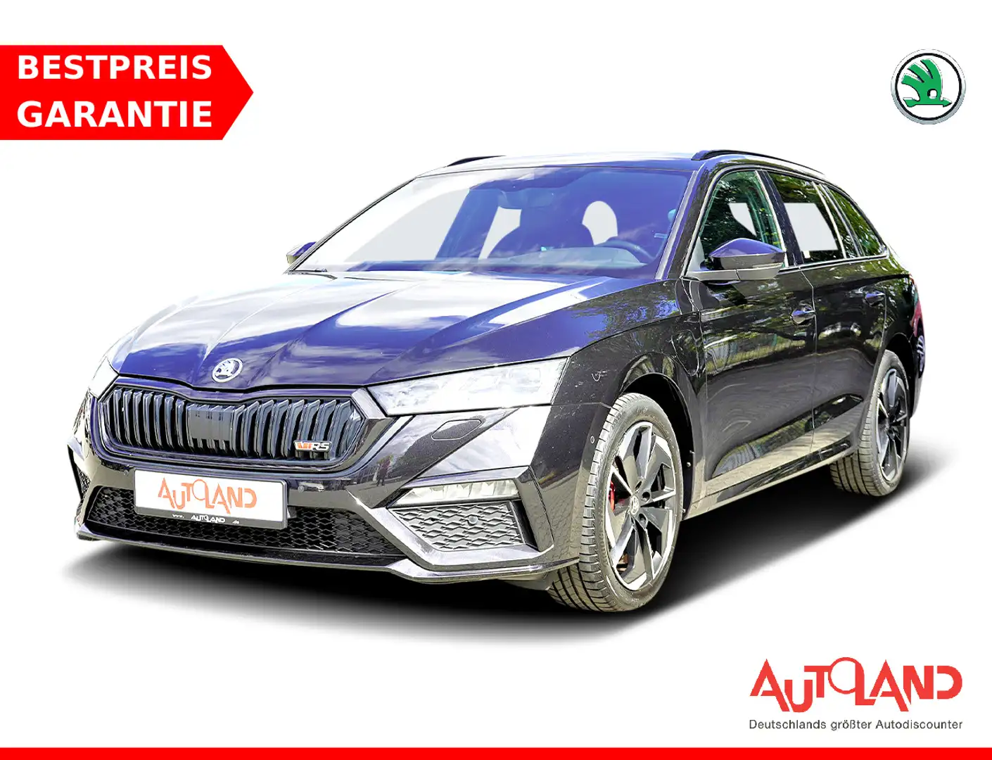 Skoda Octavia Combi RS iV DSG LED Head-Up Navi Kamera Schwarz - 1