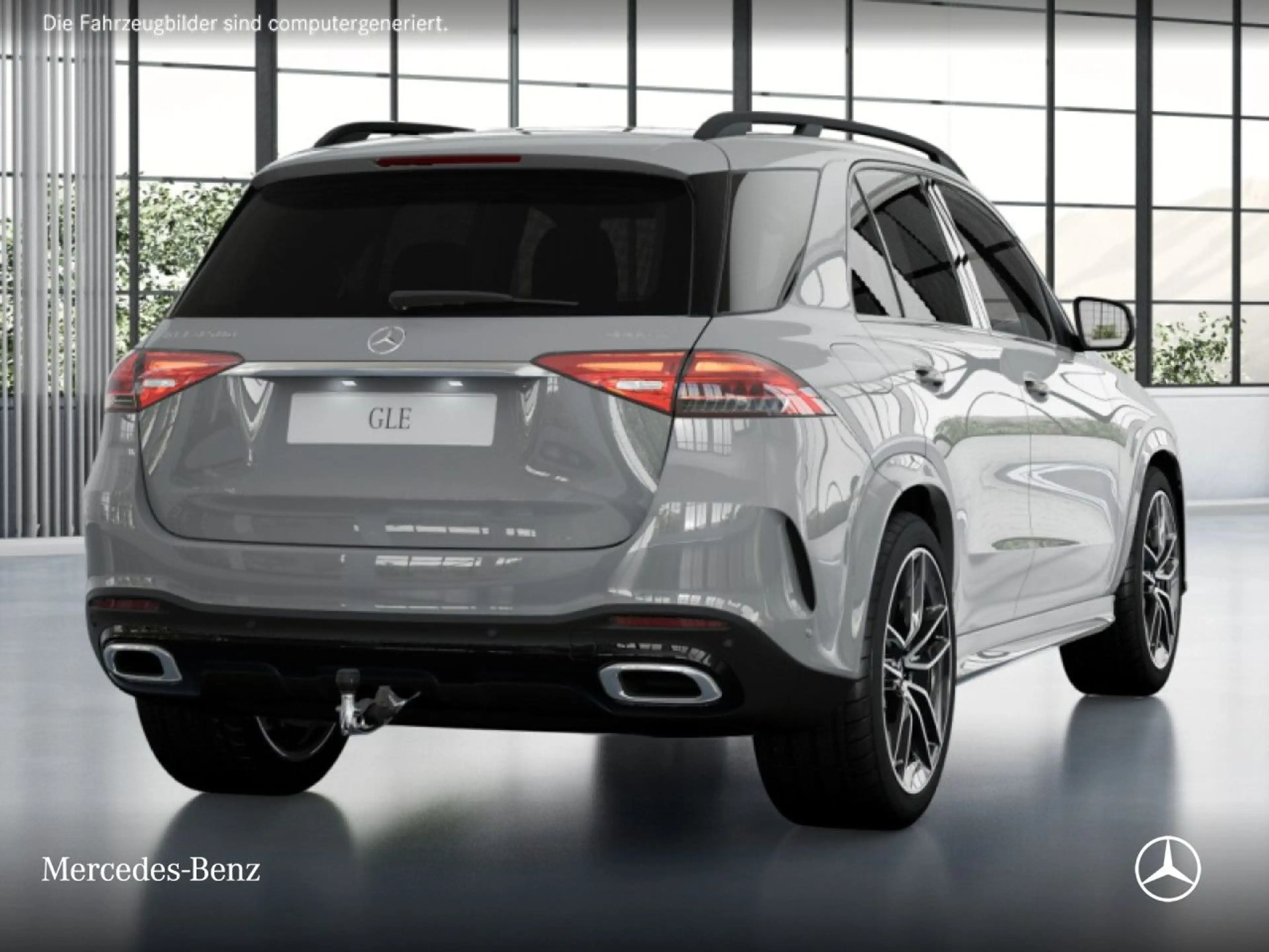 Mercedes-Benz GLE 450 d 4M AMG+NIGHT+PANO+360+AHK+MULTIBEAM+22" — photo 4