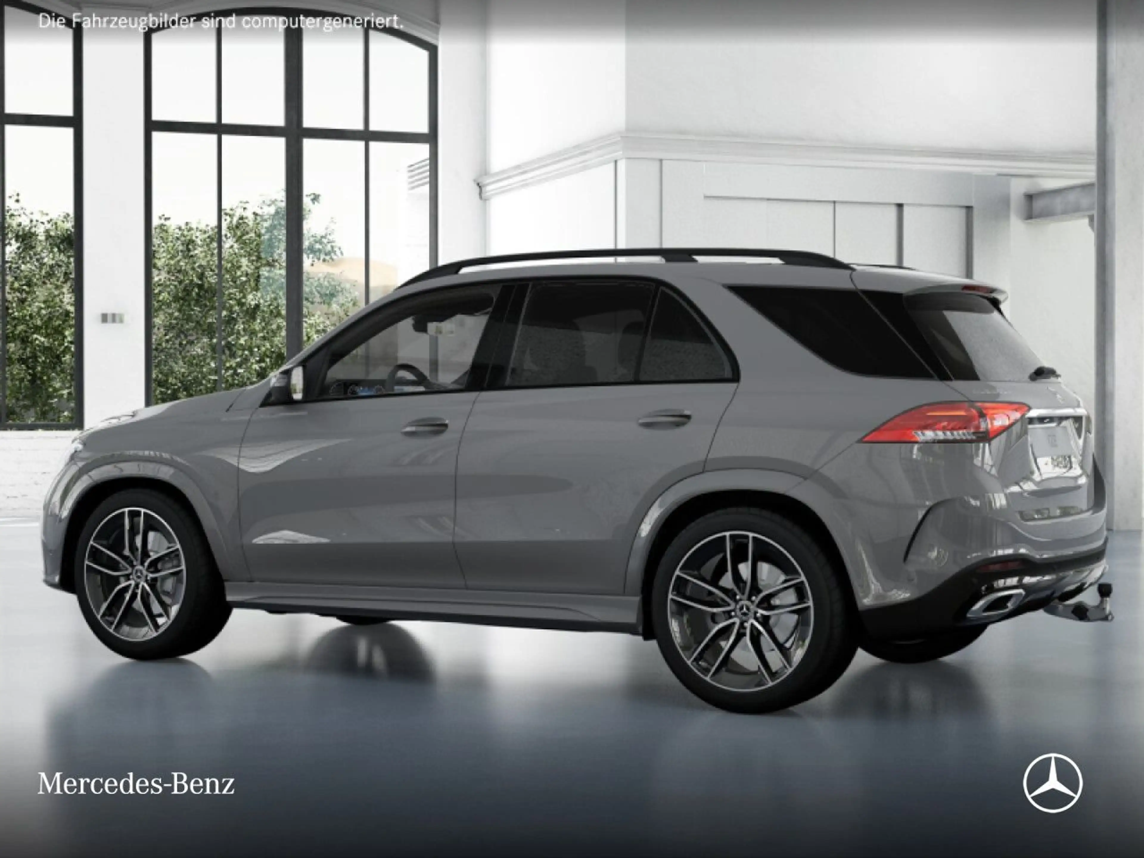 Mercedes-Benz GLE 450 d 4M AMG+NIGHT+PANO+360+AHK+MULTIBEAM+22" — photo 14