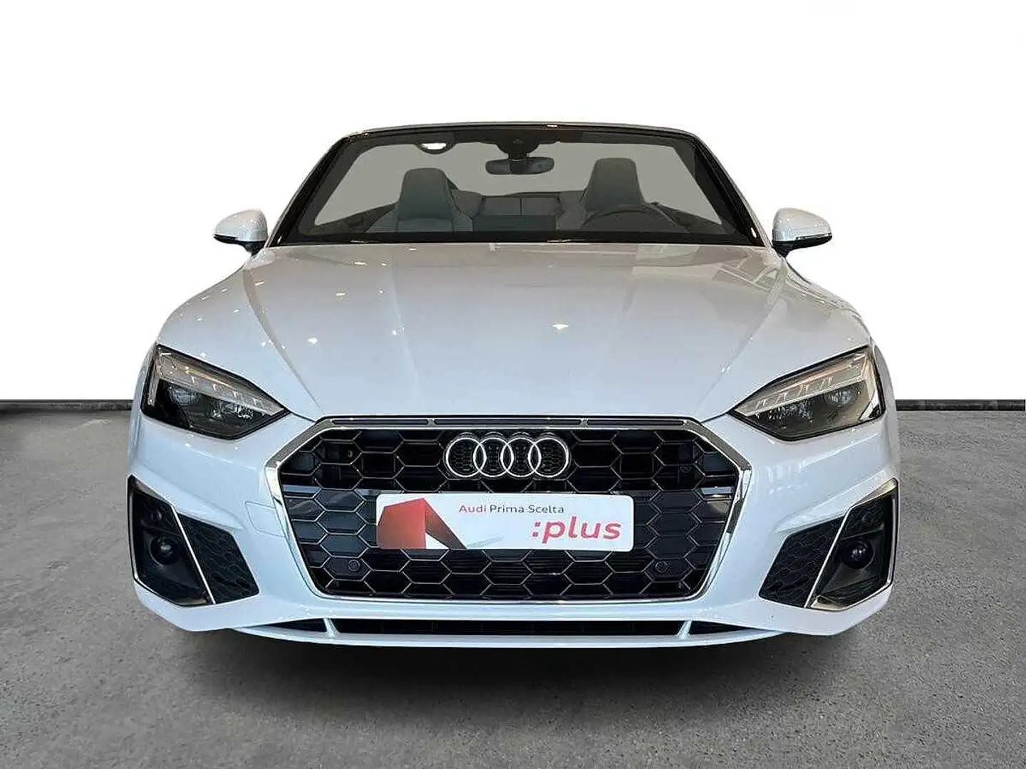 Audi A5 2ª serie Cabrio 35 TDI S tronic S line edition Bianco - 2