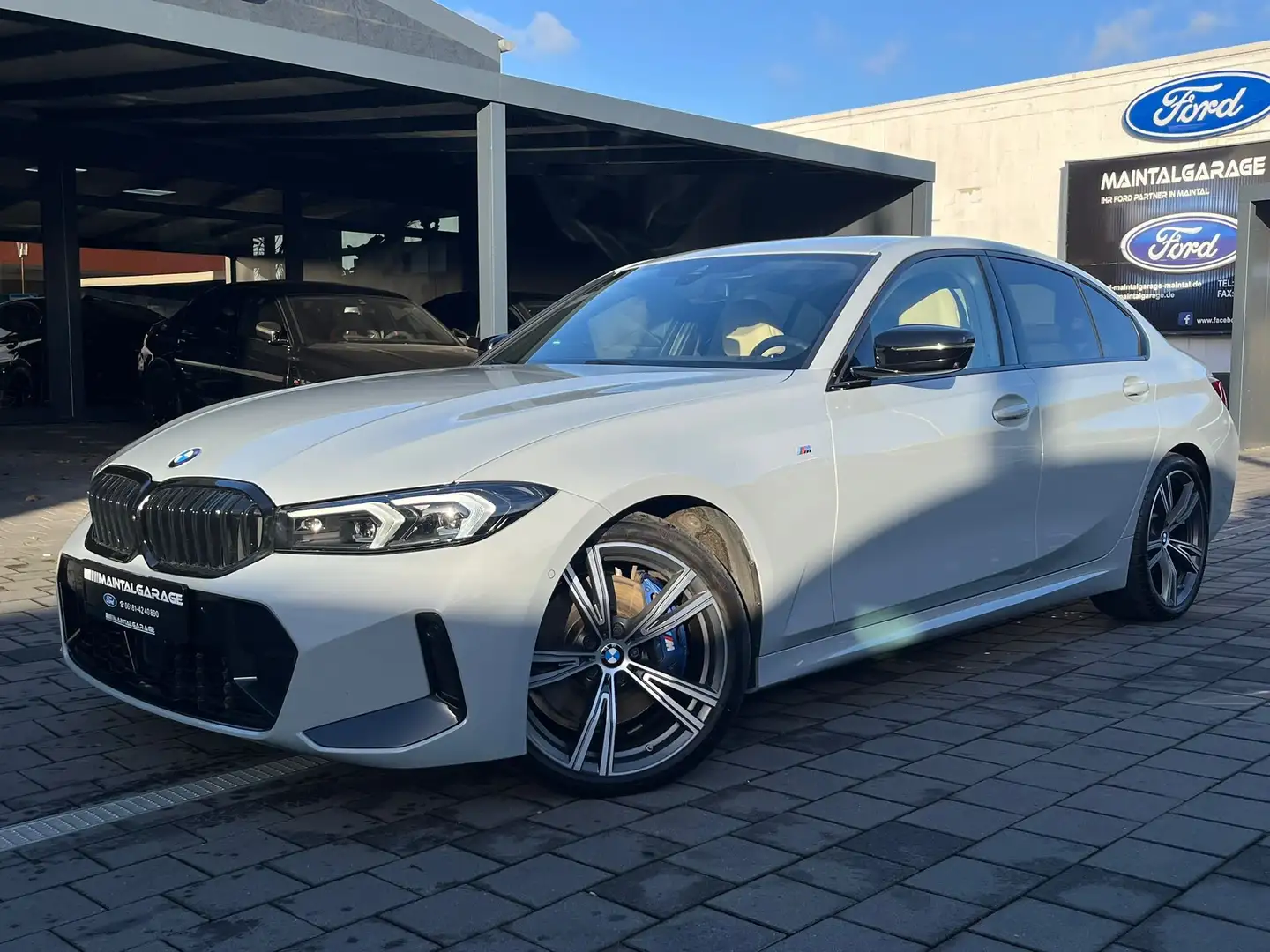 BMW 320 320d MSport/ShadL/CurvedDisp/360°/Leder/HaKa Grigio - 1