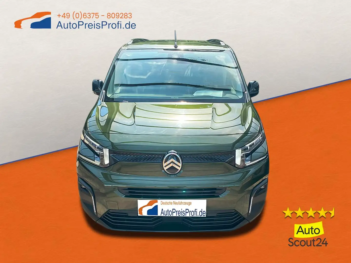 Citroen Berlingo MPV M BlueHDi 130 EAT8 PLUS AHK Зелёный - 2