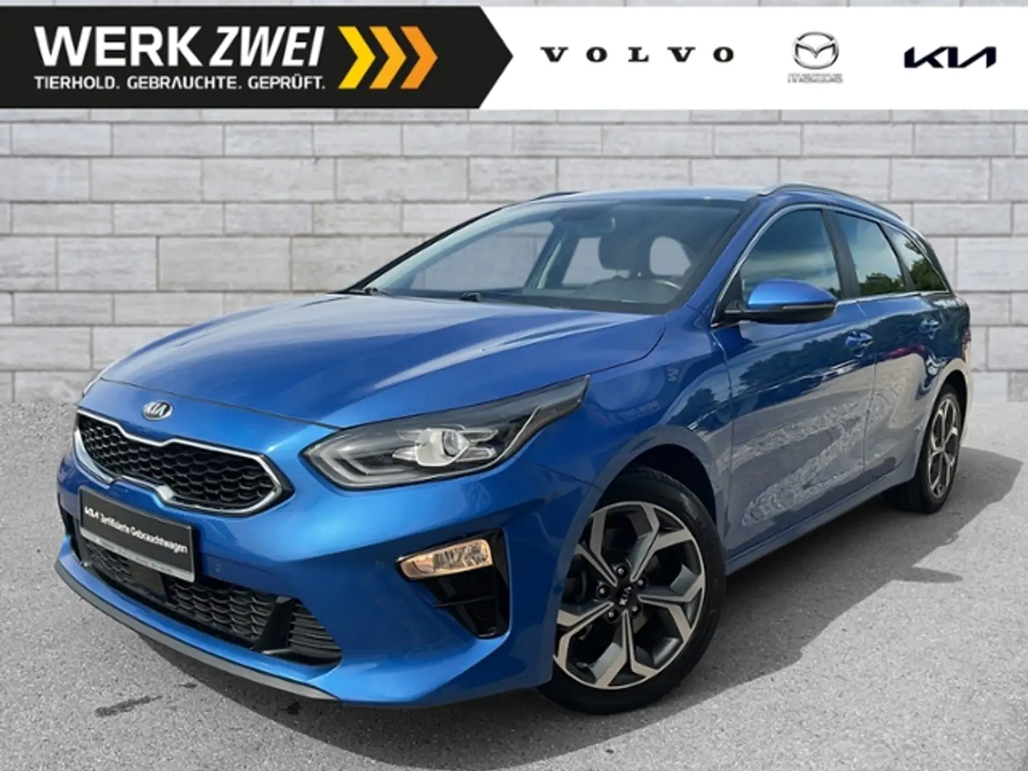 Kia Ceed SW / cee'd SW 1,6CRDI Spirit NAVI LED JBL Bleu - 1