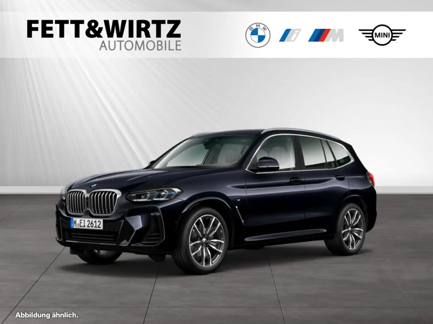BMW X3 xDrive30d M Sport|AHK|Standhzg.|HiFi|Laser Schwarz - 1