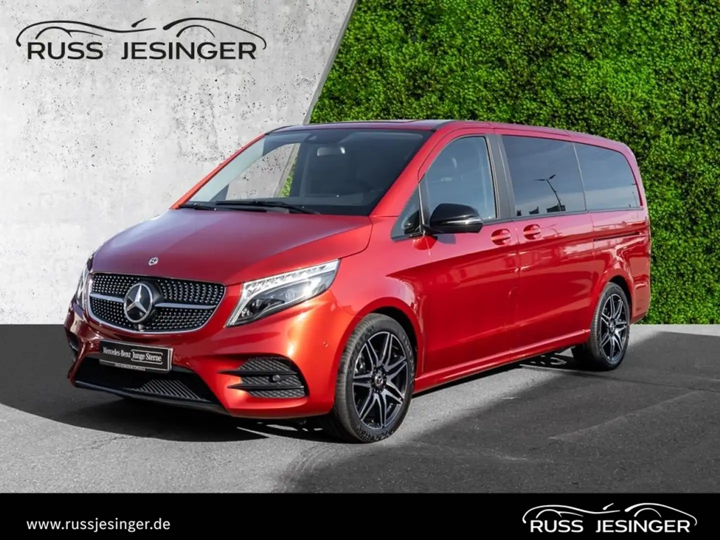Mercedes-Benz V 300 d AVANTGARDE EDITION Lang *AMG*Distronic* Rot - 1