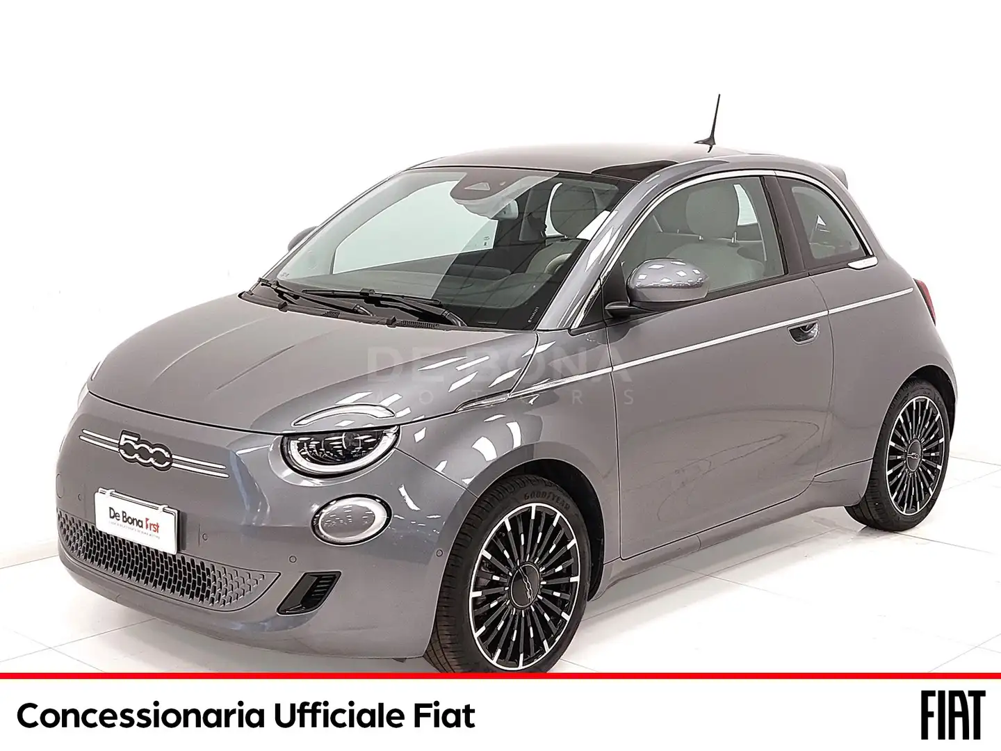 Fiat 500e 42 kwh la prima Grigio - 1
