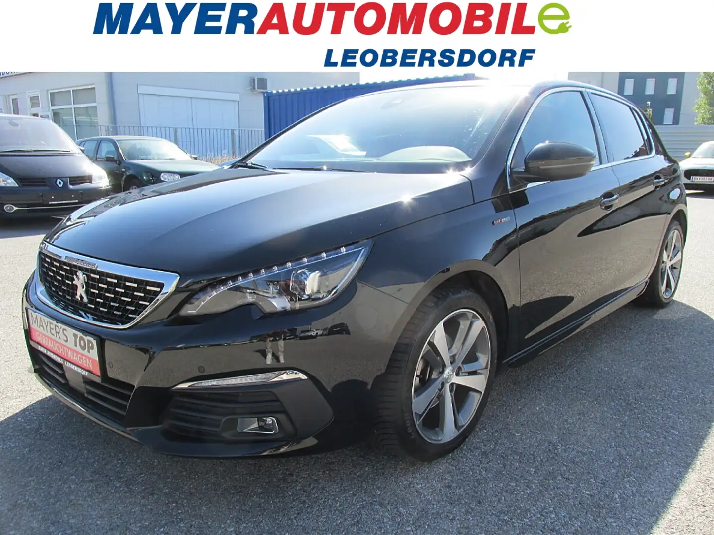 Peugeot 308 GT Line Schwarz - 1