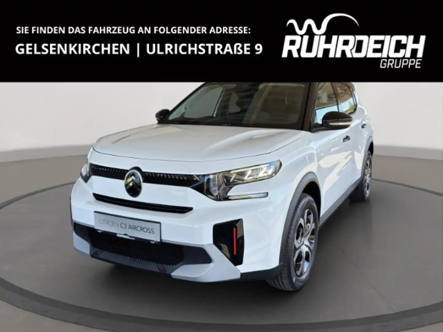 Citroen C3 Aircross Turbo 100 PLUS 1.2 PureTech  Digitales Cockpit LED Wit - 1