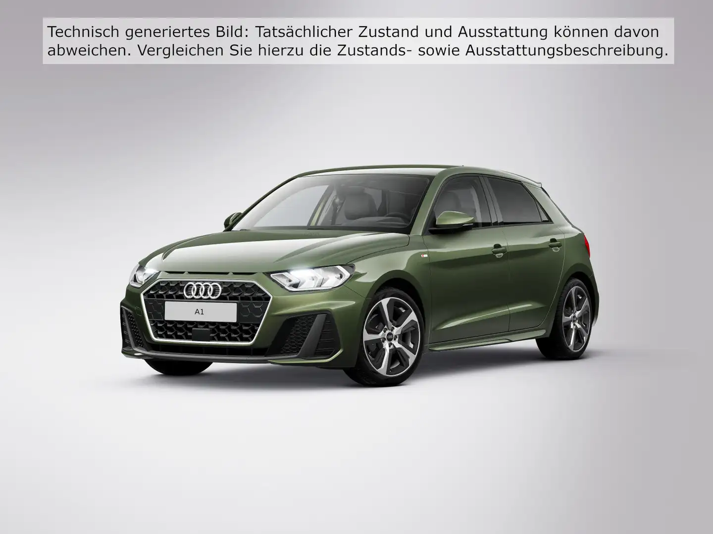 Audi A1 35 TFSI S LINE LM17 SITZHZG SMATPH- Grün - 2