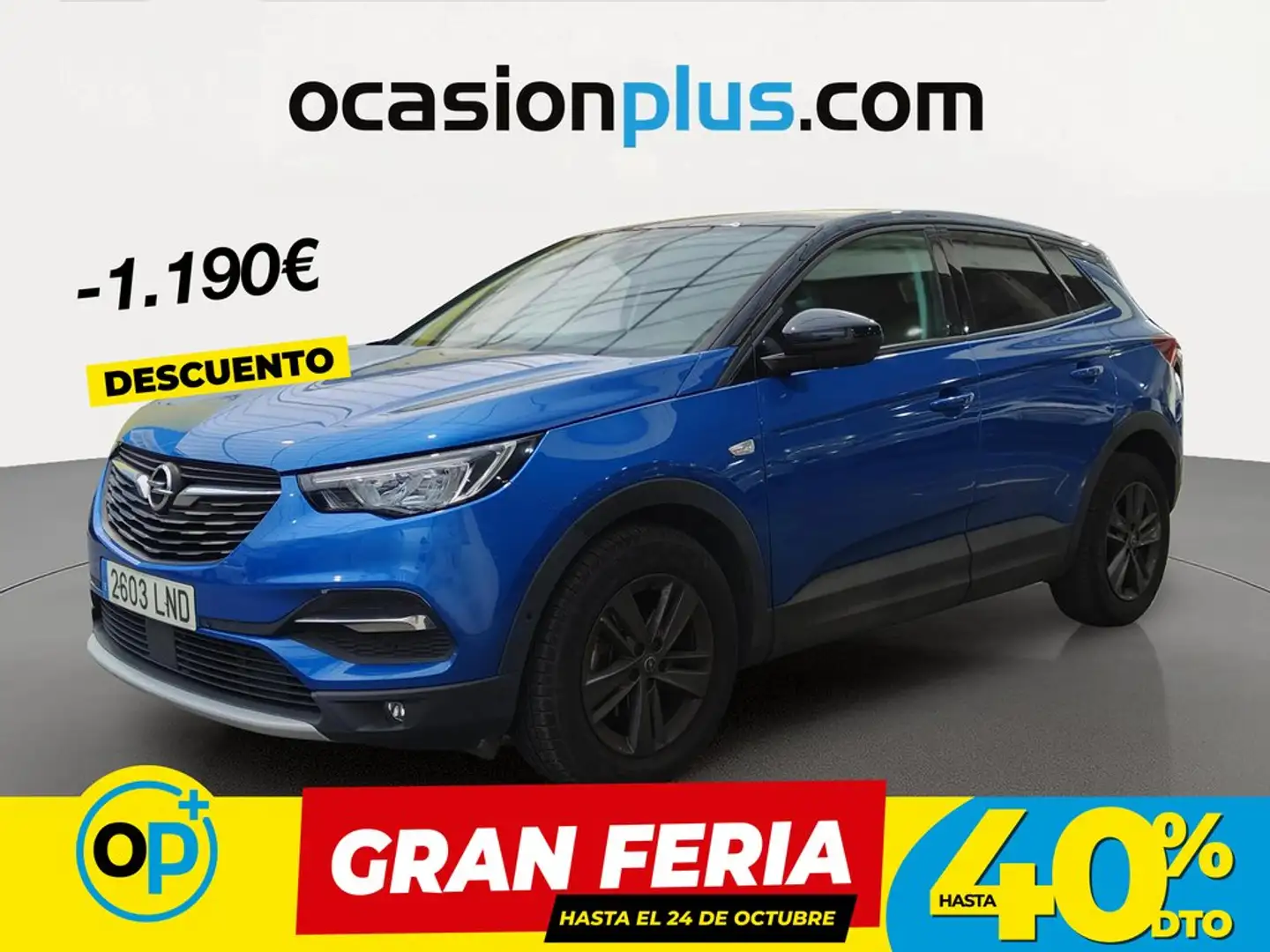 Opel Grandland X 1.2T S&S Design & Tech 130 Azul - 1