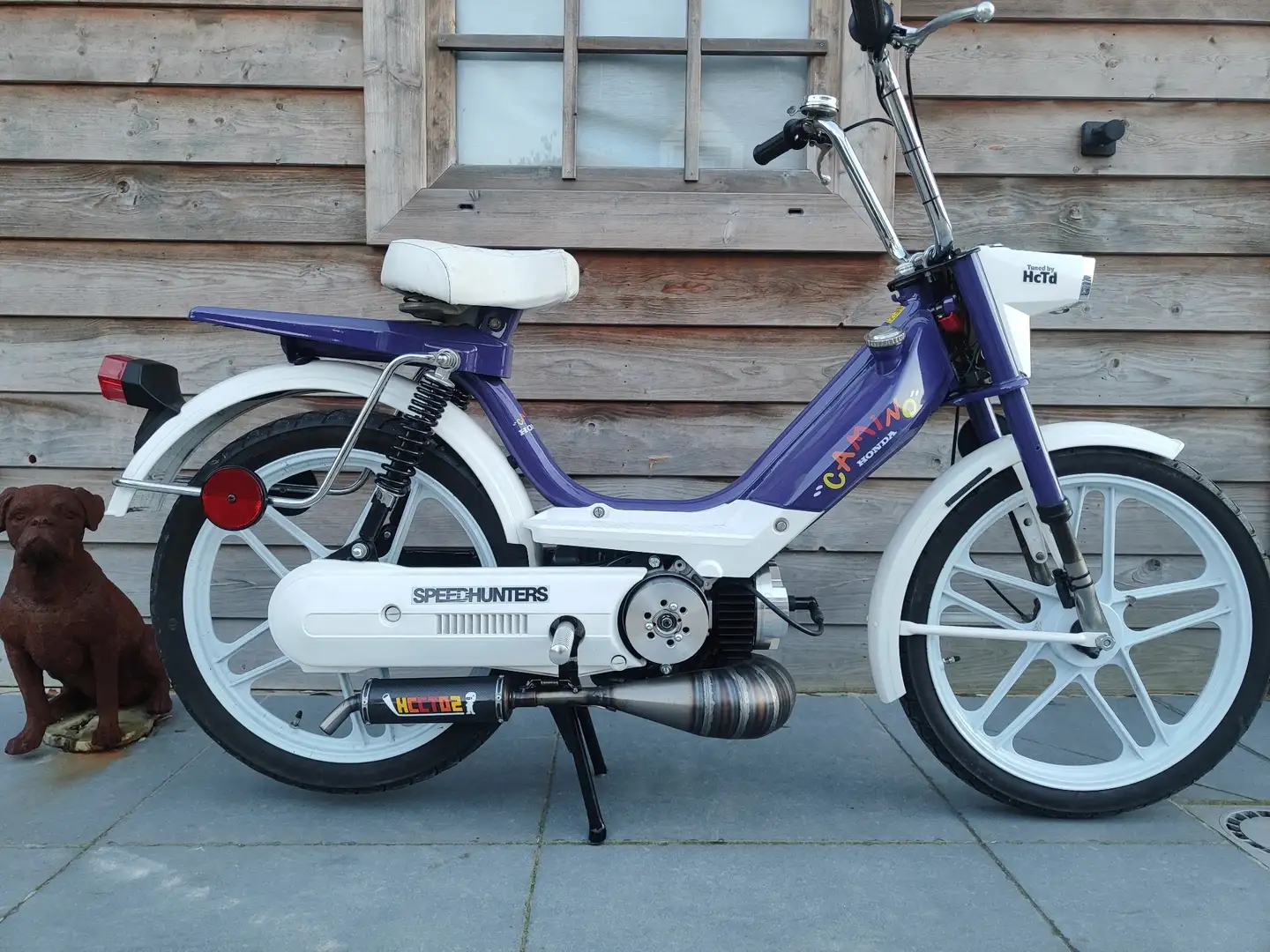 Honda Camino 70cc wheely monster 140km/h 11pk Violett - 1