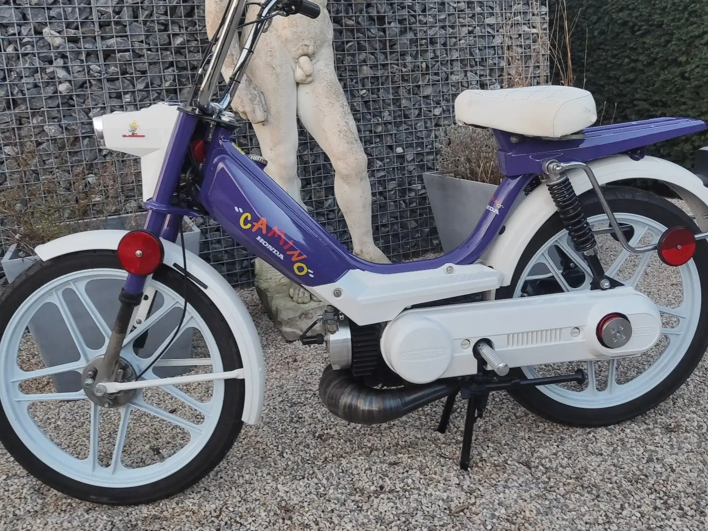 Honda Camino 70cc wheely monster 140km/h 11pk Violett - 2