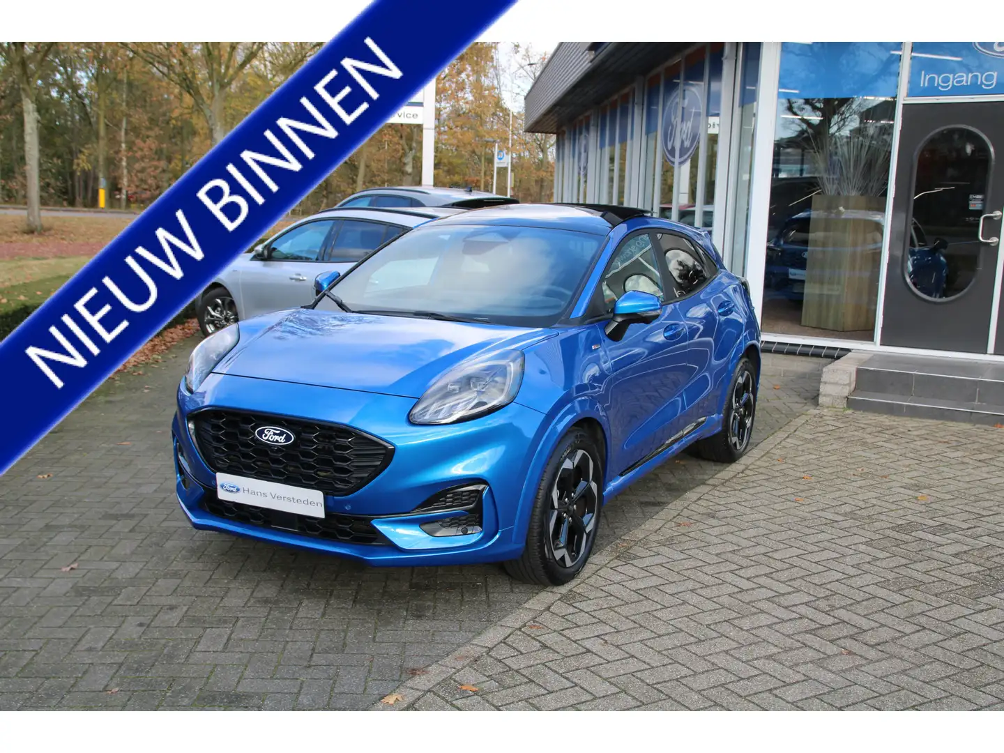 Ford Puma 1.0 EcoBoost Hybrid ST-Line X 155 PK Automaat TREK Bleu - 1