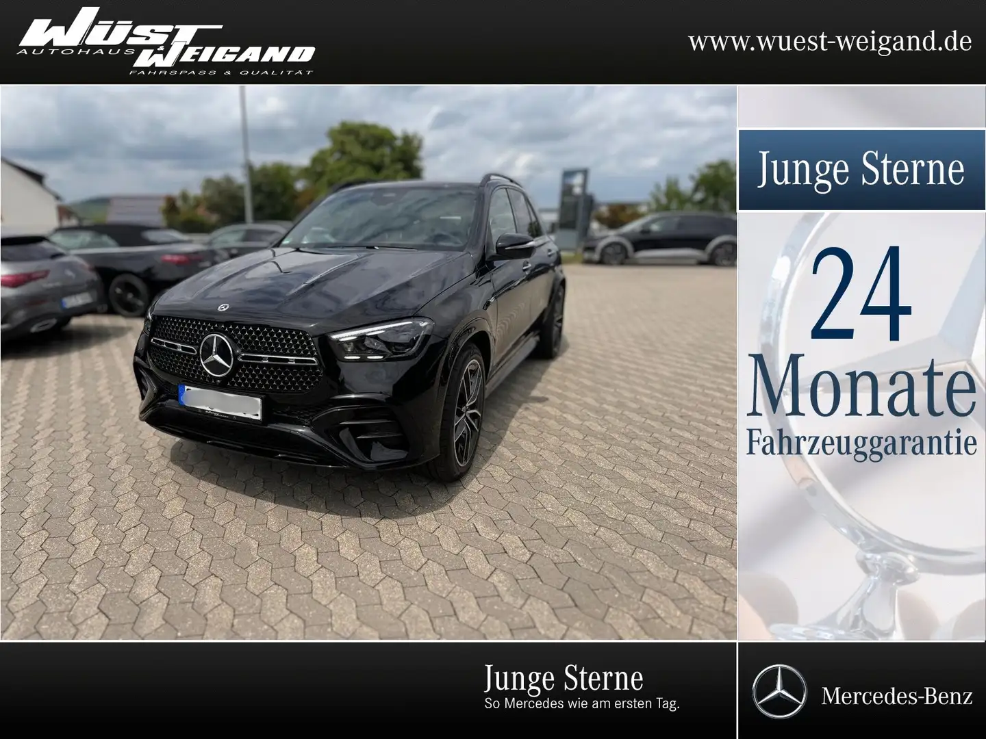 Mercedes-Benz GLE 400 4M Pano/Airmatic/AHK/HeadUp/Sound/Distro Noir - 1