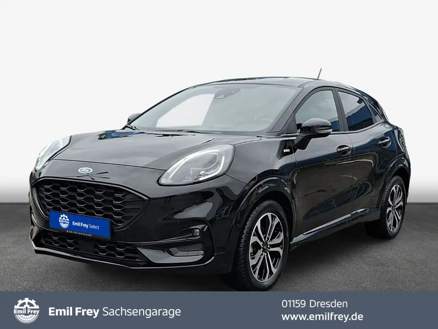 Ford Puma 1.0 EcoBoost Hybrid Aut. ST-LINE Wi-Pa PDC Schwarz - 1