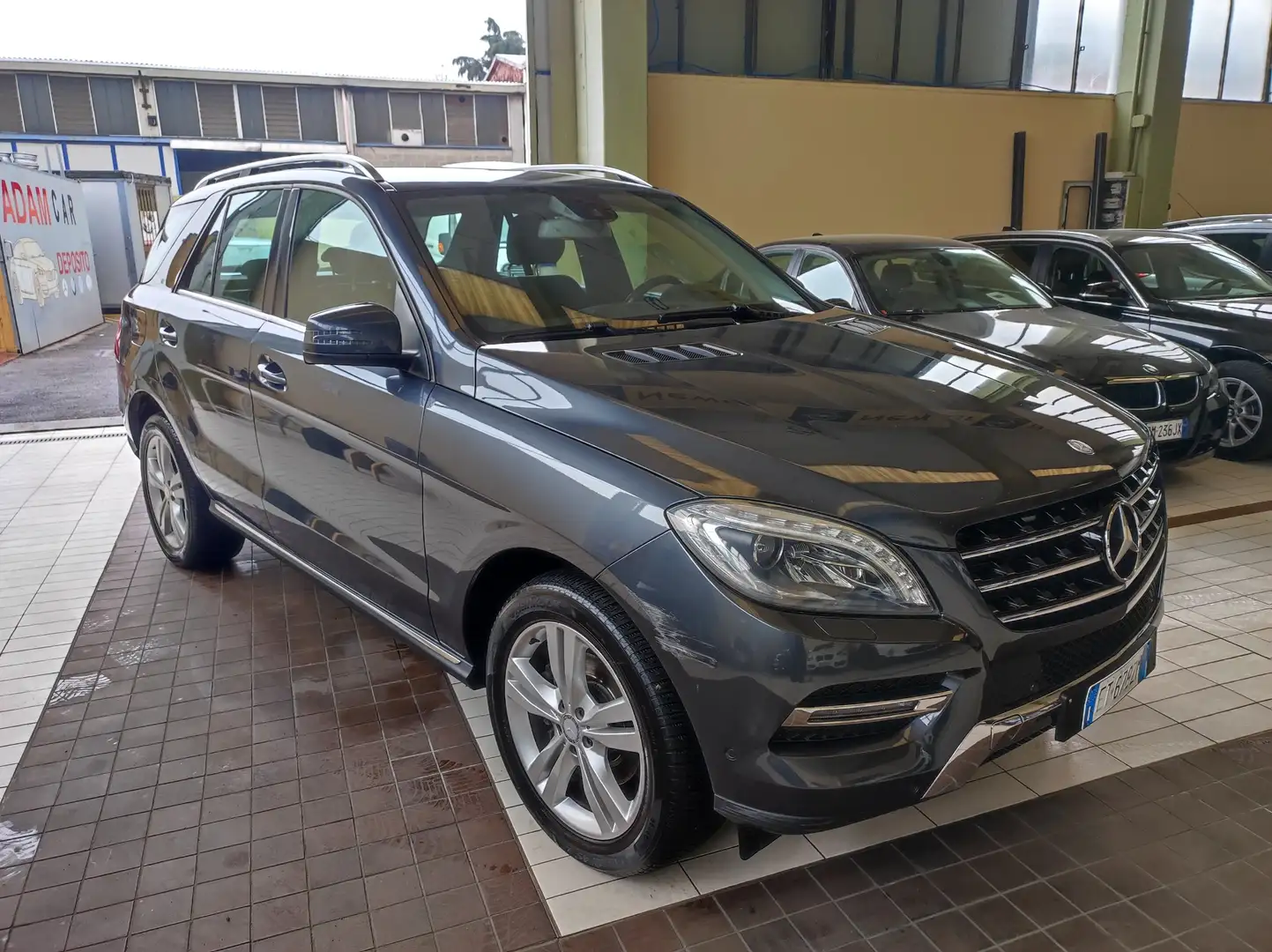 Mercedes-Benz ML 250 Classe M - W166 bt Premium 4matic auto Grigio - 2